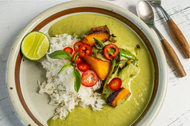 Thai Green Curry + Salad (for 2-4)